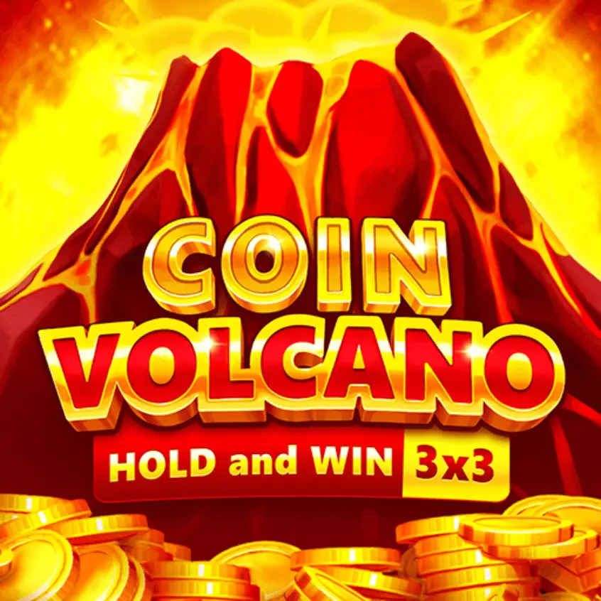Coin Volcano slot with multipliers